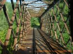 Ponte in ferro nei pressi di Conza della Campania (AV)
